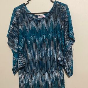 Body Central size medium blue top